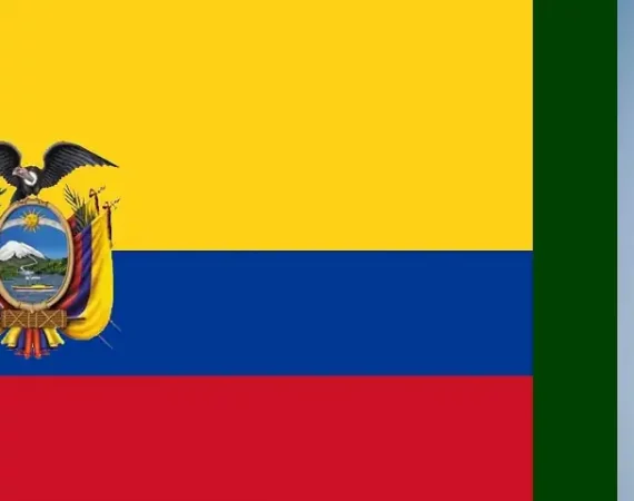 WM-Qualifikation Ecuador und Chile Flagge