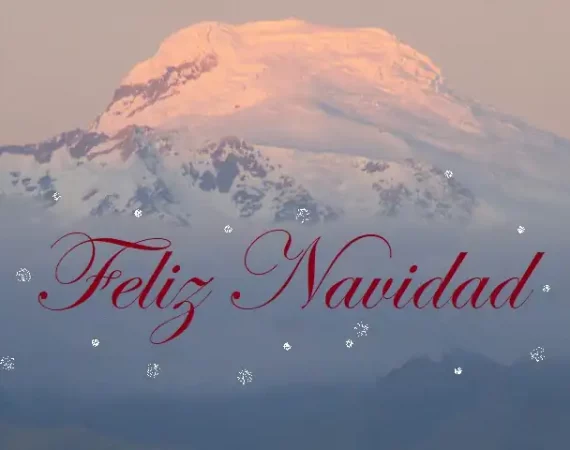 Feliz Navidad - Weihnachtsgrüße aus Ecuador