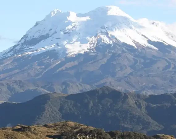 Vulkan Antisana in Ecuador