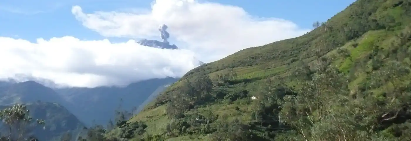 aktiver Vulkan Tungurahua