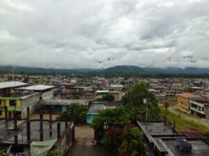Tena Hauptstadt der Provinz Napo im Osten Ecuadors