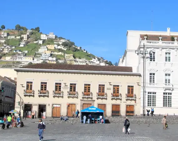 Plaza San Franzisco in Quito