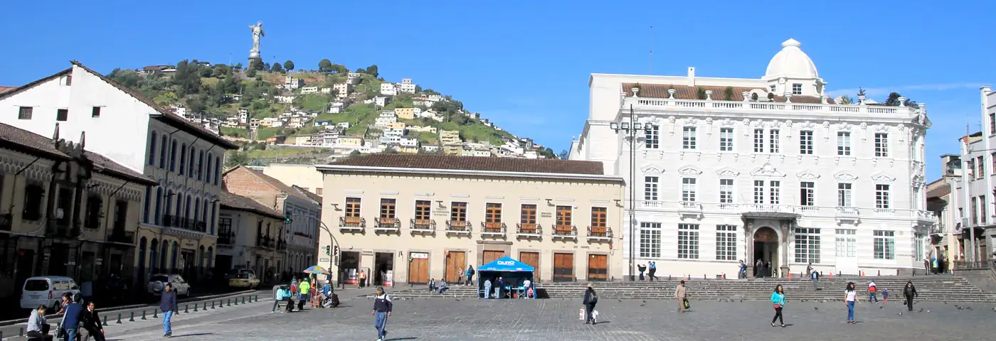 Plaza San Franzisco in Quito