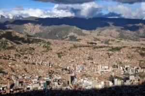 Blick auf La Paz, Peru - Bildquelle Spiegel.de