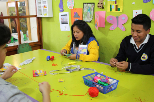 Das Refugio bietet viele Möglichkeiten um kreativ zu sein, Quito, Ecuador
