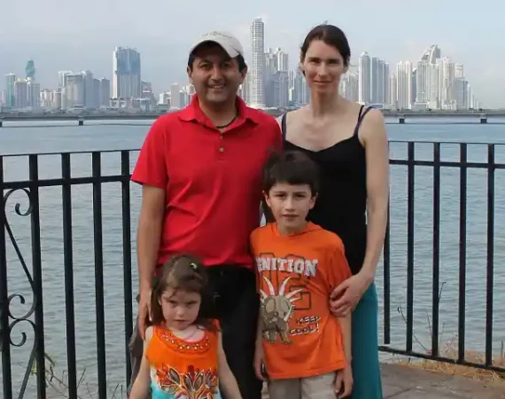 Familie Arias Hansen in Panama City