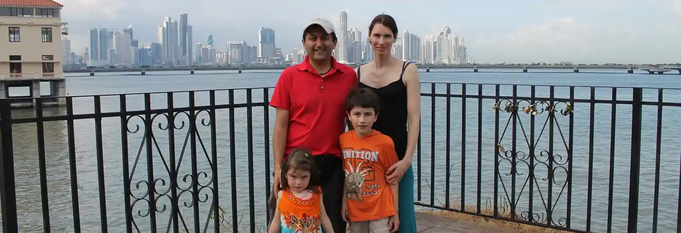 Familie Arias Hansen in Panama City