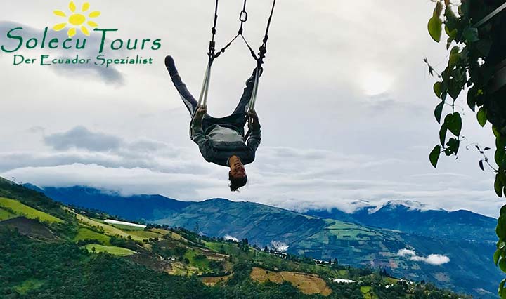 Abenteuer-Tourismus Ecuador: Schaukel 