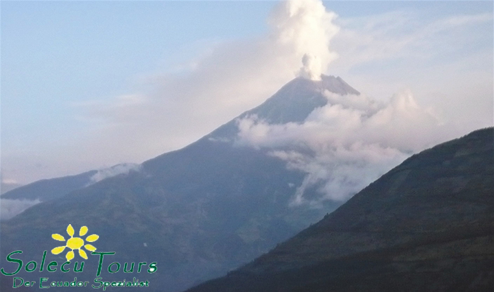 Vulkan Tunguruhua bei Baños