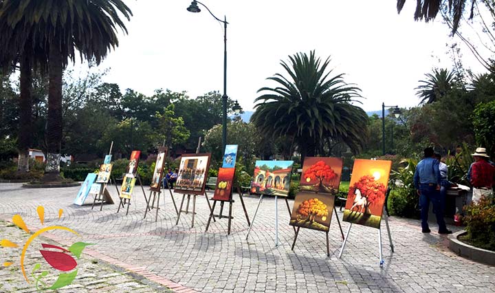 Kunst im Park von Cumbayá