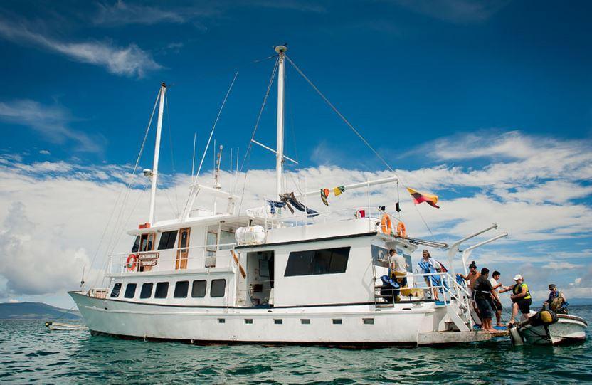 Kreuzfahrt der Galapagos Yacht Golondrina