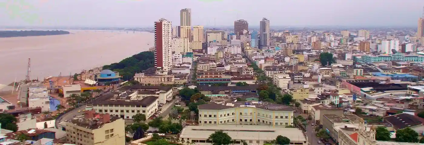 Ausblick über Guayaquil