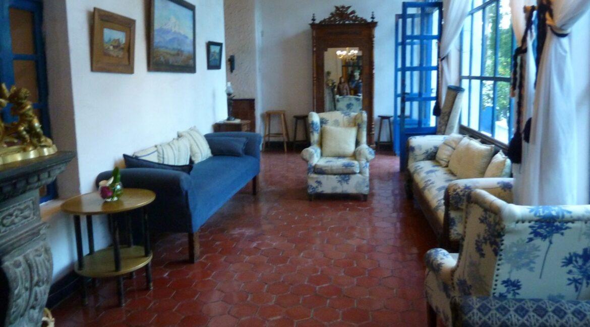 Aufenthaltsbereich Hacienda Pinsaqui