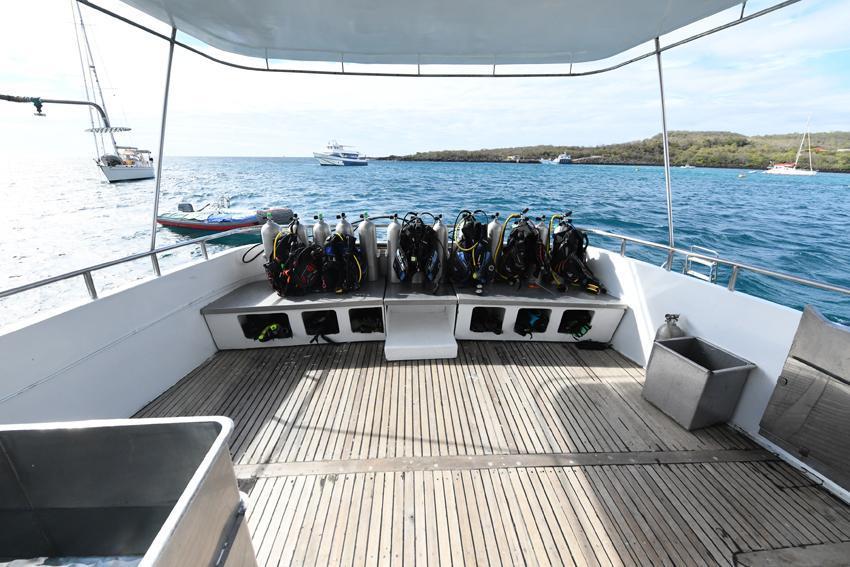 Deck Yacht Humboldt Explorer Galapagos