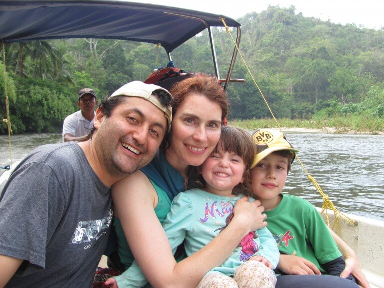 Familie Arias Hansen in Kolumbien