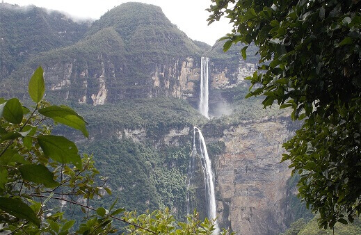 Wasserfall Gocta in Norperu