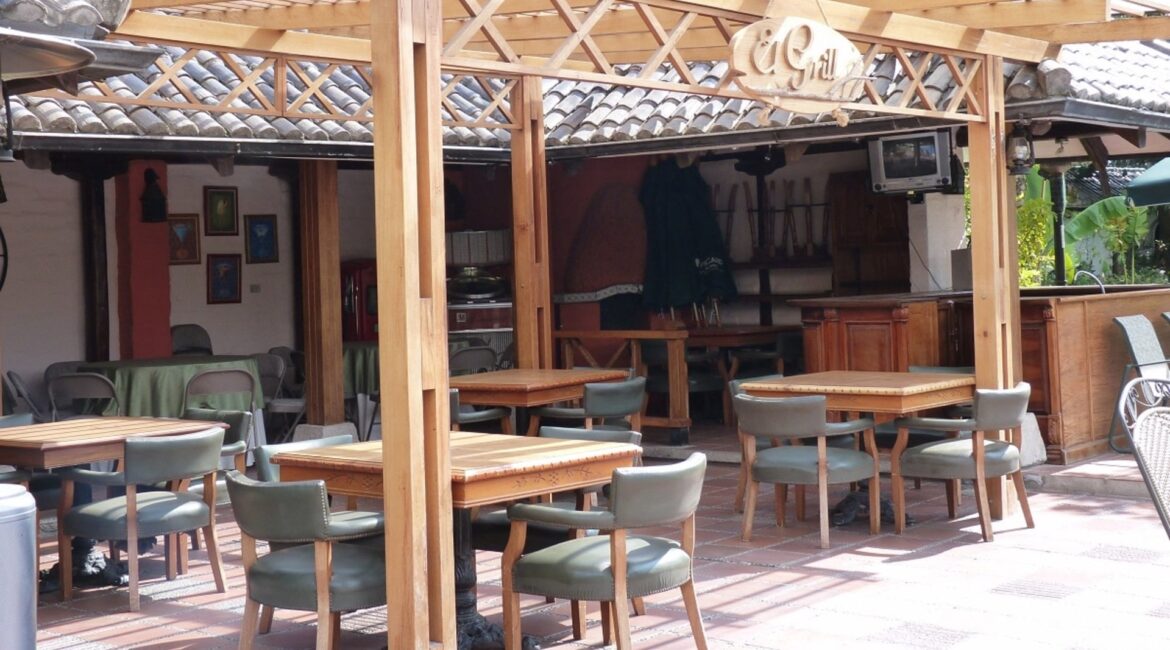 Rincon de Puembo Grillbereich