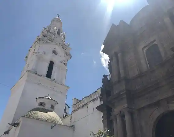 Eingang Kathedrale Quito