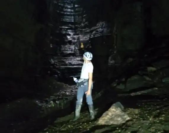 Inneres der Tayos Höhle