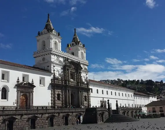 San Franzisco Platz in der Altstadt von Quito