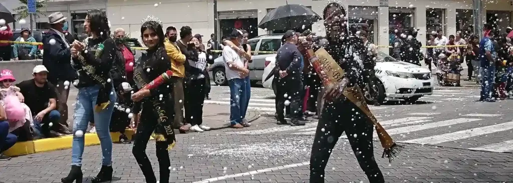 Karneval in Quito 2023