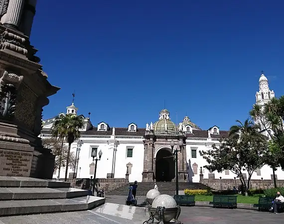 Plaza Grande in der Altstadt von Quito