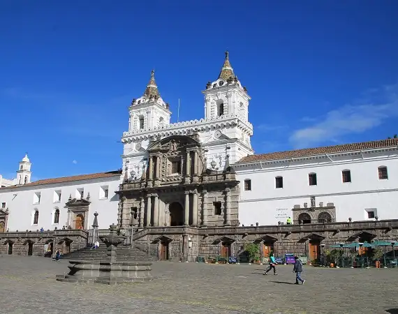 Plaza San Francisco in Quitos Altstadt