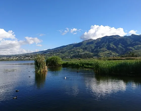 San Pablo See bei Otavalo
