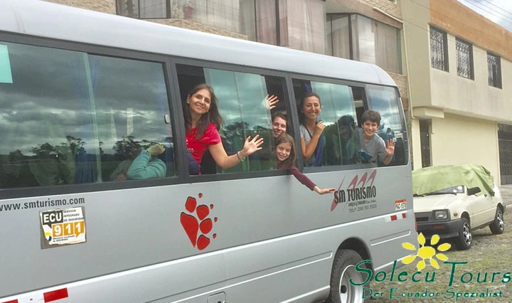 Team von Solecu Tours auf dem Ausflug nach Pimampiro Team von Solecu Tours auf dem Ausflug nach Pimampiro