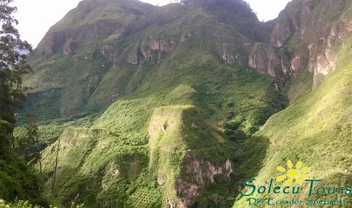 Aussicht in Pimampiro