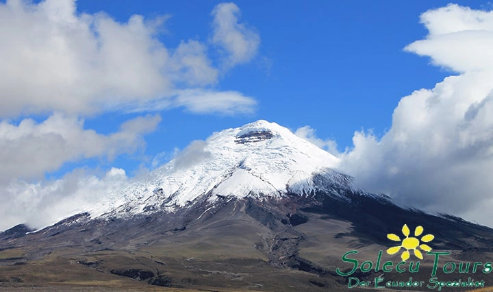 Cotopaxi, der höchste aktive Vulkan Ecuadors