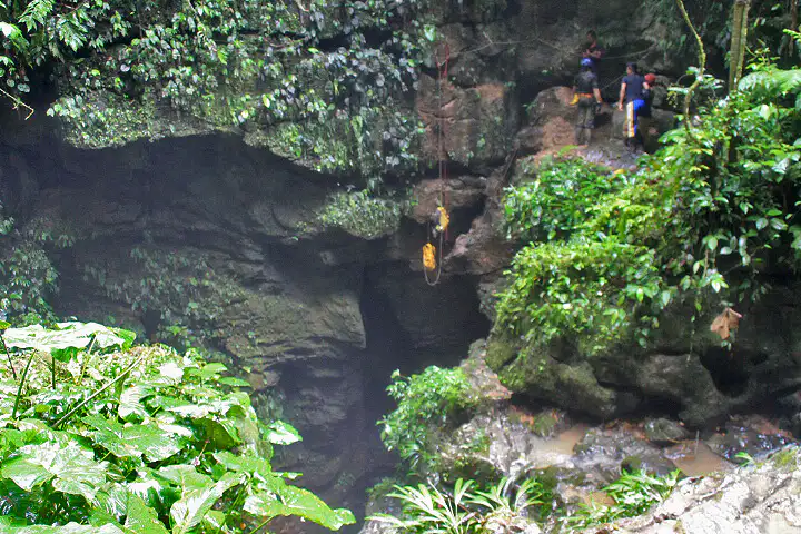 Eingangsbereich zur Tayoshöhle