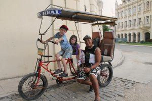 Fahrradtaxi in Havanna