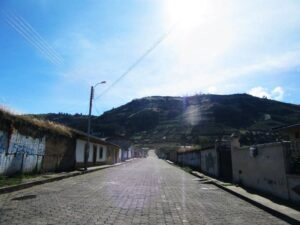 Hauptstraße El Angel Ecuador