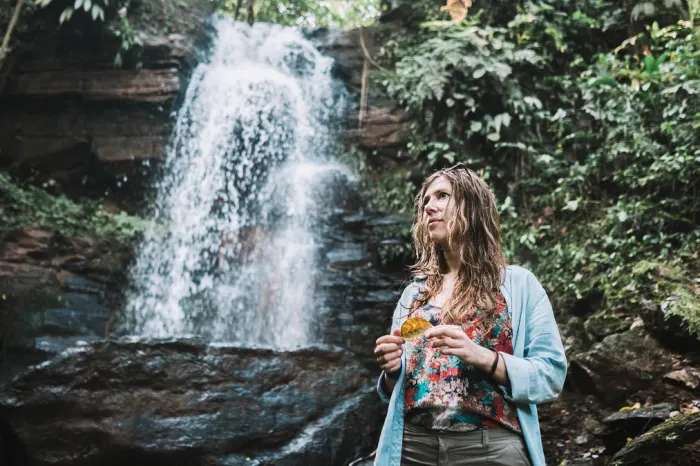 Huasquila Lodge Wasserfall