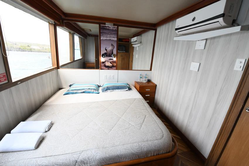 Kabine Upperdeck Yacht Humboldt Explorer Galapagos