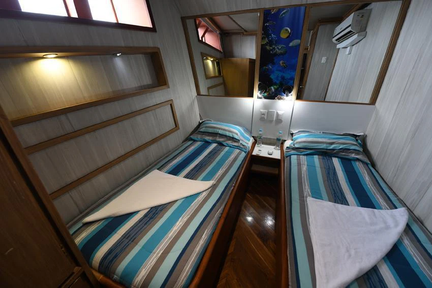 Kabine Upperdeck Yacht Humboldt Explorer Galapagos