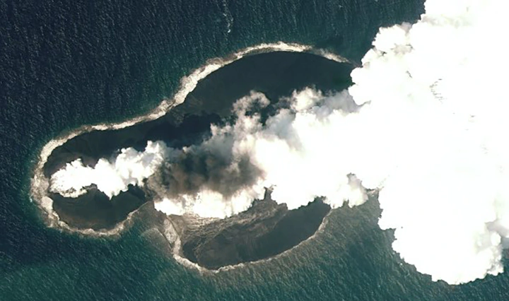 Vulkanausbruch auf Galapagos