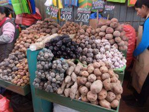 Gemüsestand in Peru