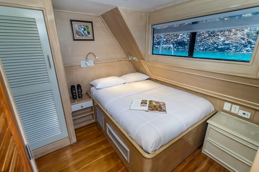 Standardkabine auf dem Oberdeck der Yacht Letty