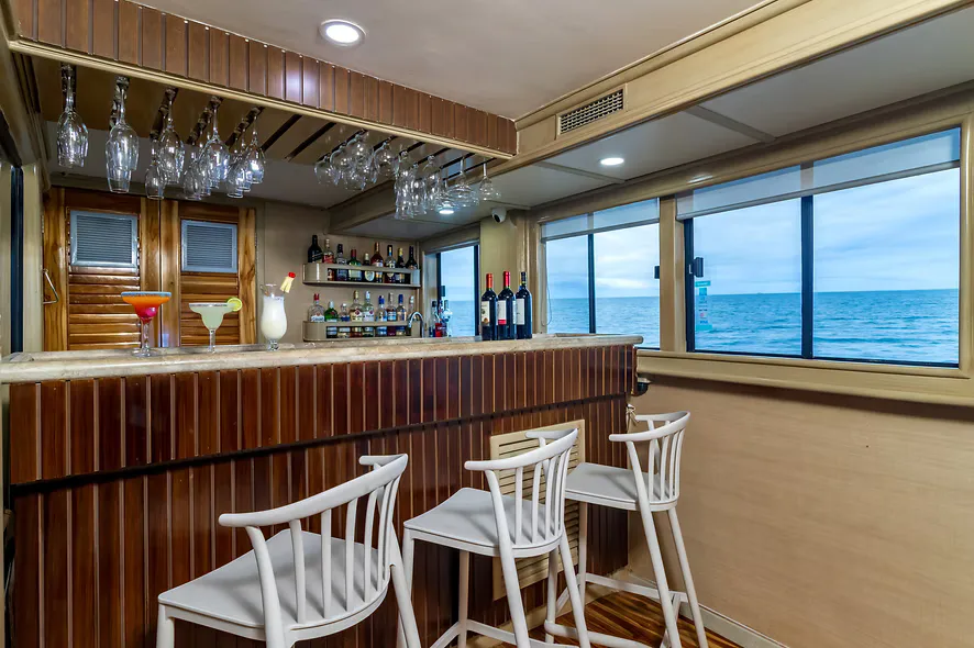 Bar der Yacht Letty