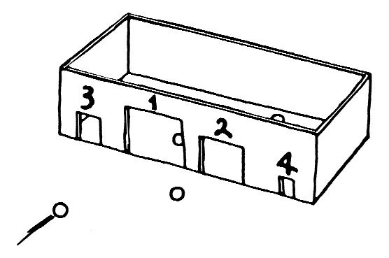 Cabolas traditionelles Spiel aus Chile