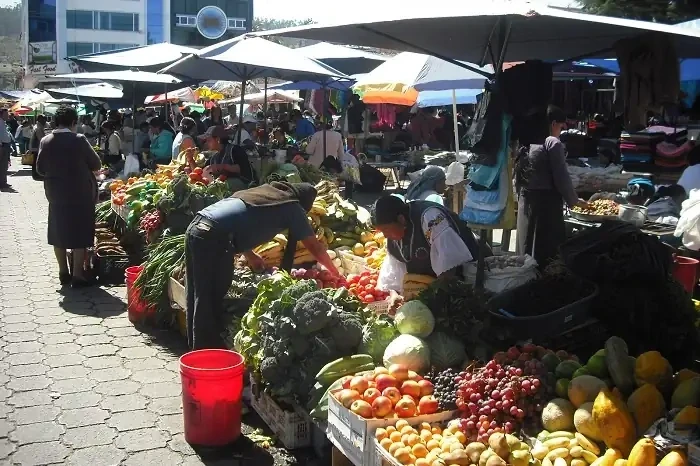 Otavalo Markt Lebensmittel