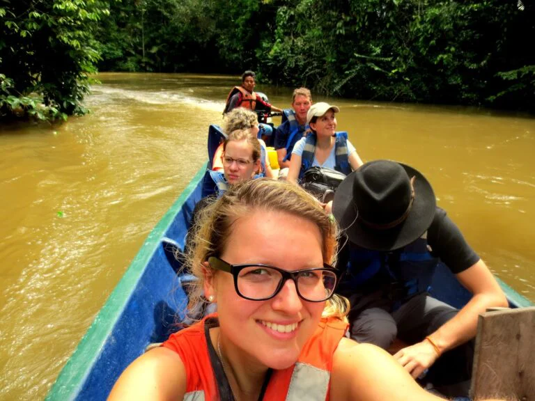 Unterwegs im Cuyabeno Reservat