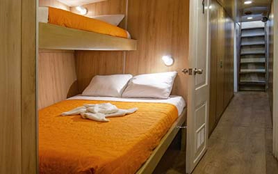 Galapagos Aqua Kabine Unterdeck