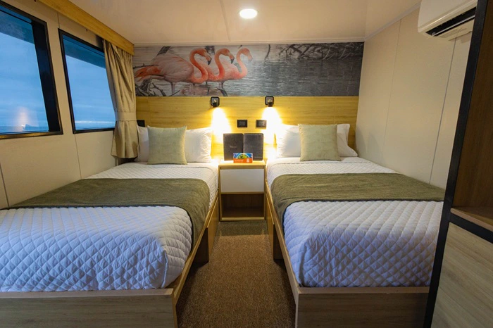 Twinkabine der Yacht Bonita