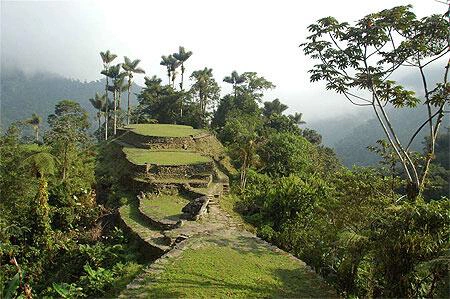 ciudad perdida die verlorene Stadt der Tairona Kolumbien