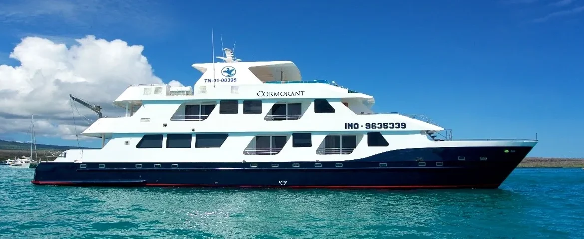 cormorant aussenansicht galapagos banner