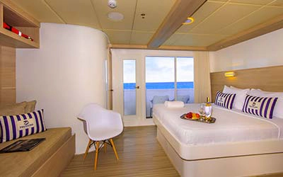 Beispiel Treasure of Galapagos Katamaran Doppelzimmer