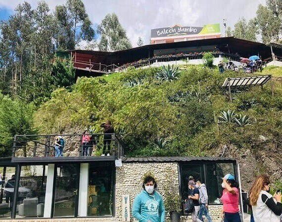 Eingangsbereich Laguna de Yambo